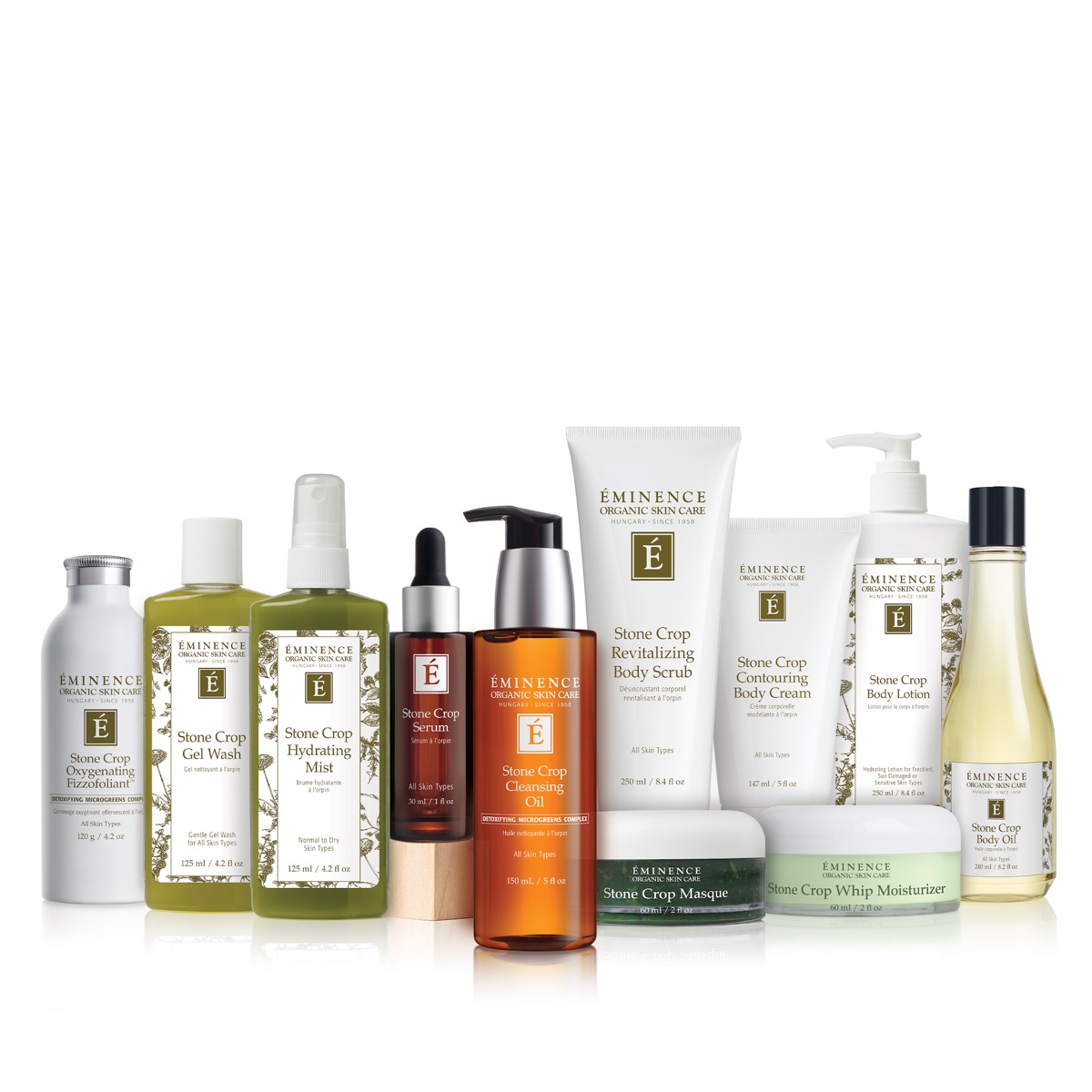 Eminence Organics Stone Crop skincare collection